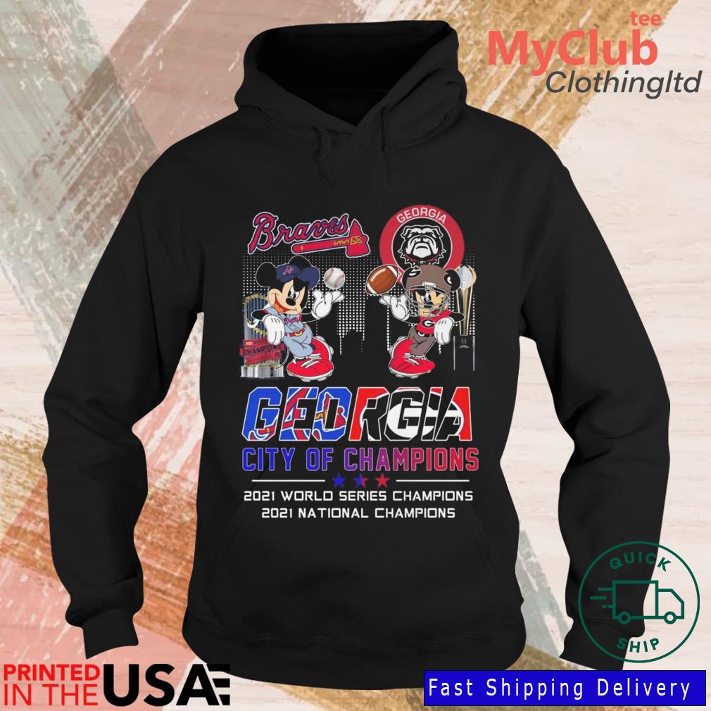 Mickey Mouse Atlanta Braves World Series Champions 2021 shirt, hoodie,  sweater, long sleeve and tank top