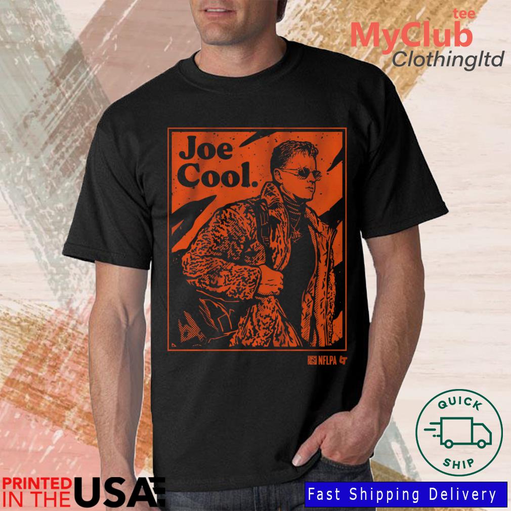 Joe Burrow: Joe Cool Outfit T-Shirt - NFLPA Licensed - BreakingT